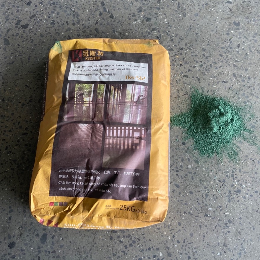 Bột xoa nền Hardener-Màu xanh