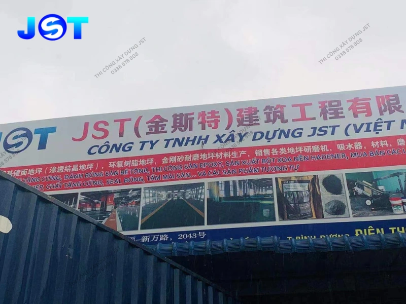 dịch vụ đánh bóng sàn bê tông JSTVN chuyên nghiệp, uy tín